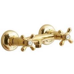 Lavabo Brusearmatur retro 2-grebs messing