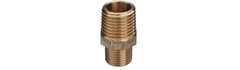 Viega 3/4 x 1/2 Brystnippel Rødgods Silicium Bronze
