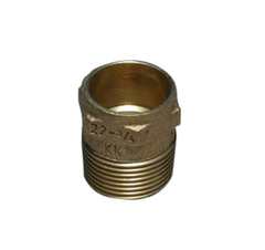 Viega 35 mm x 1.1/4 Lodde overgang muffe/nippel