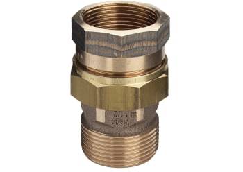 Viega 2 Union muffe/nippel Rødgods Silicium Bronze