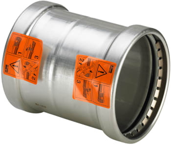 64,0 mm Sanpress Inox skydemuffe
