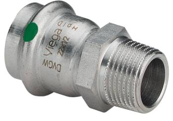 64,0 mm x 2.1/2 Sanpress Inox overgang