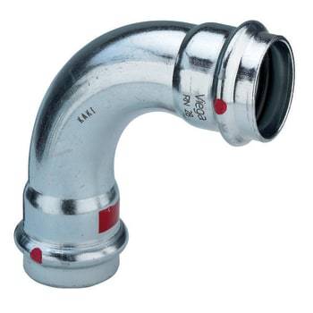 54 mm Prestabo bøjning 90° muffe/muffe