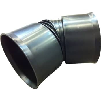 Hegler 175 mm 45 gr. bøjning, uden gummiringe