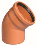 Ostendorf 110mm 15gr. pvc kloak bøjn. od