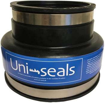 Uni-Seals 190-215/240-265 mm kobl. 200 mm til ler 20 cm, i jord