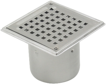 Blücher Blücher 110mm afløbsskål lodret til beton uden sidestuds