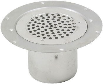 Blücher Blücher 110 mm afløbsskål til vinyl, uden studs, lodret