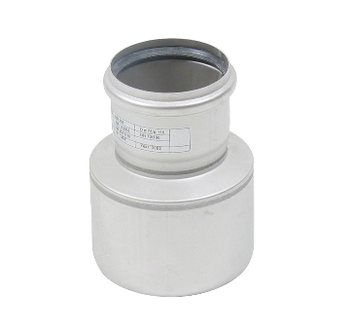 Blücher 110 x 75 mm Reduktion rustfri AISI304/EN1.4301 Blücher