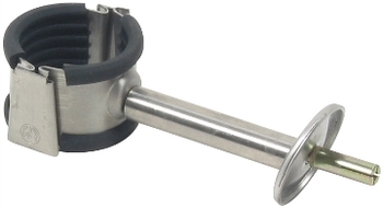 Blog#252;cher rørbærer med tpe gummi, ø50mm