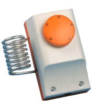 Air Connection Rumtermostat for Varmeventilatorer 0-40 gr. maks.16 Amp