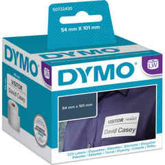 DYMO LabelWriter etiketter, 54 x 101 mm (6 pak)