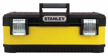 Stanley Black & Decker (Stanley) værktøjskasse i metal og plast