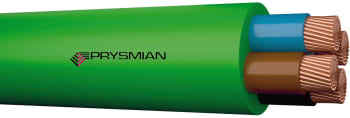 Prysmian Kabel Afumex Easy RZ1-K AS 4x35 grøn T500