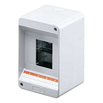 Gruppetavle 4 modul, gr uden lge, IP40 - Gewiss