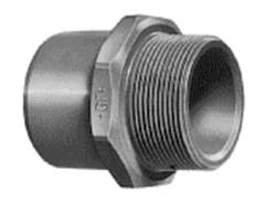 TP 20+25 mm x 3/4 PVC overgang nippel