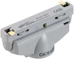 Global 1f adapter gb67 grå (10 stk)