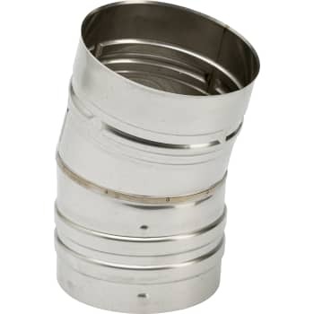 Kierulff 200 Mm Metalbestos Omega Vinkelstykke 15°