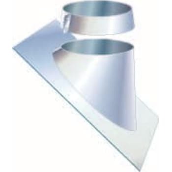 Billede af Kierulff Metalbestos skorsten uØ 250mm inddækning 33-46° aluminium