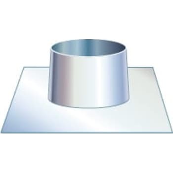Kierulff Metalbestos Skorsten UØ 400mm Inddækning 0 5° Aluminium