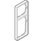 LK FUGA® ramme Baseline 50 2½ modul hvid