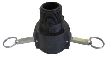 Camlock 1.1/2 hun-kobling med nippel, type B