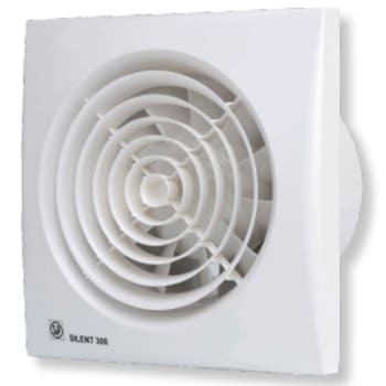 THERMEX Silent 300CHRZ ventilator, fugtstyring, timer, Ø150 mm, hvid