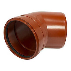 Pp-bøjning 45 gr. 200mm
