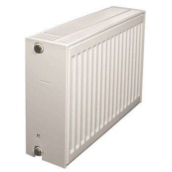 PURMO Compact C33, H600 mm x L900 mm, hvid