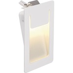 SLV DOWN PUR, firkantet, hvid, 3, 5W LED varm hvid, 80x120mm