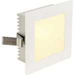 SLV FLAT FRAME BASIC indbygningslampe firkantet hvid G4