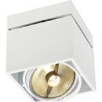 SLV KARDAMOD SURFACE SQUARE ES111 SINGLE firkantet hvid GU10