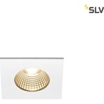 SLV PATTA-I, LED firkantet, DL, IP65, sølv, 1800-3000K