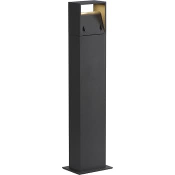 Slv Logos 70 Standerlampe Firkantet Antracit 6w Led Varm Hvid