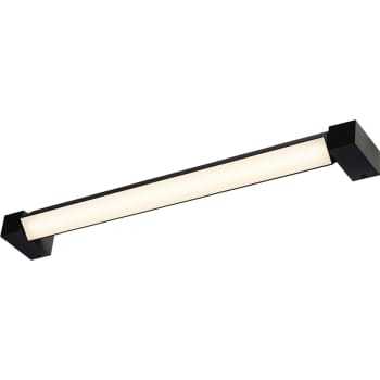 Slv Long Grill Led Væg Og Loftlamper Sort 3000k