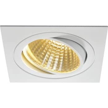 Slv New Tria Led Dl Square Sæt Mathvid 25w 30° 2700k Clipfjedre