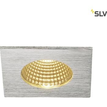 Slv Patta I Led Firkantet Dl Ip65 Sølv 1800 3000k