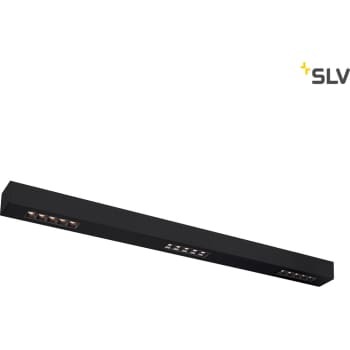 Slv Q Line Cl Led 1m Skærmarbejdsplads Sort 3000k