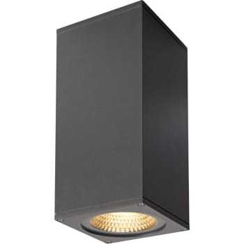 Slv Væglampe Big Theo Flood Op/ned Led 3000k Antracit Ip44