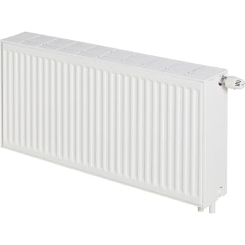Stelrad Novello C6 ventil vendbar radiator 33 - 400 x 600 mm. RAL 9016. Hvid